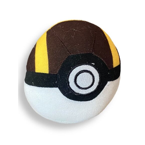 Pokemon Ultraball Ultra Ball Pokeball Plush - Toy Factory - 8” Stuffed Ball - Picture 1 of 3